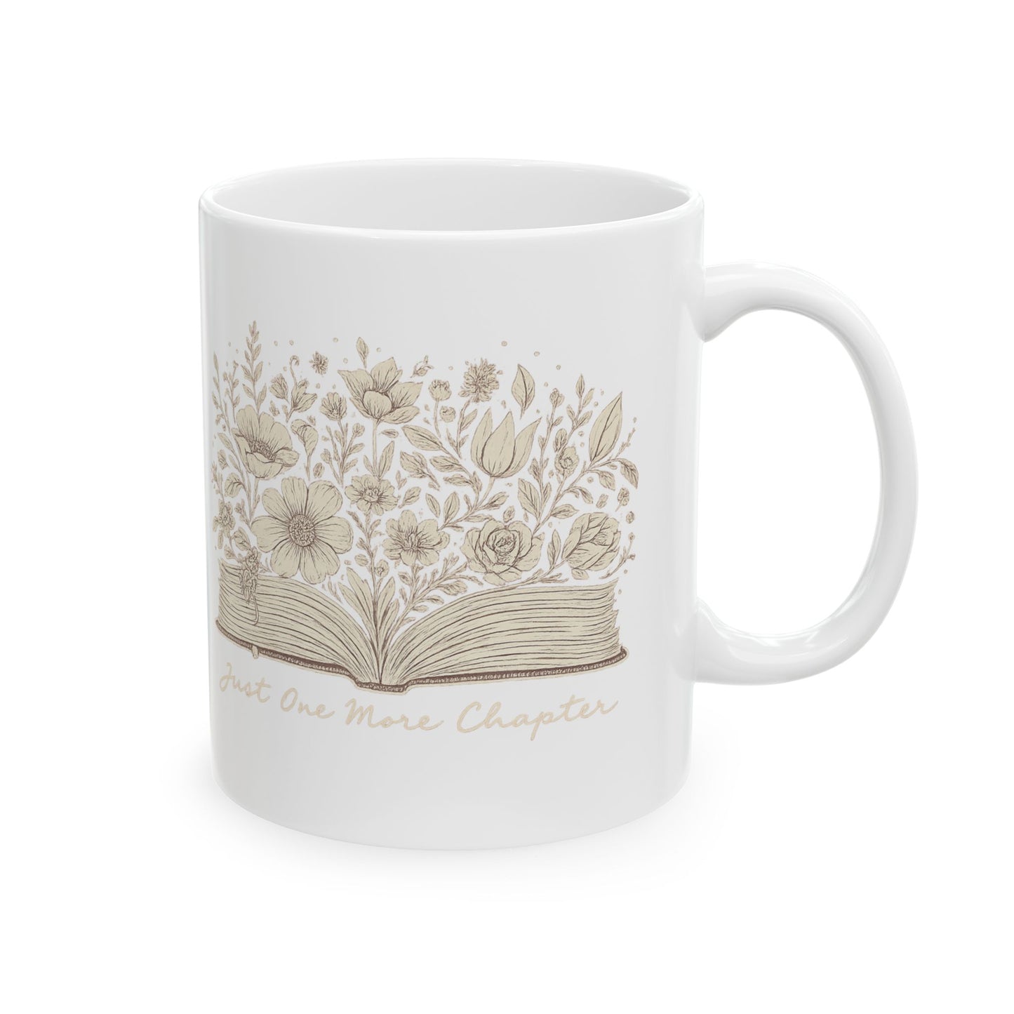 Just One More Chapter Ceramic Mug, (11oz)