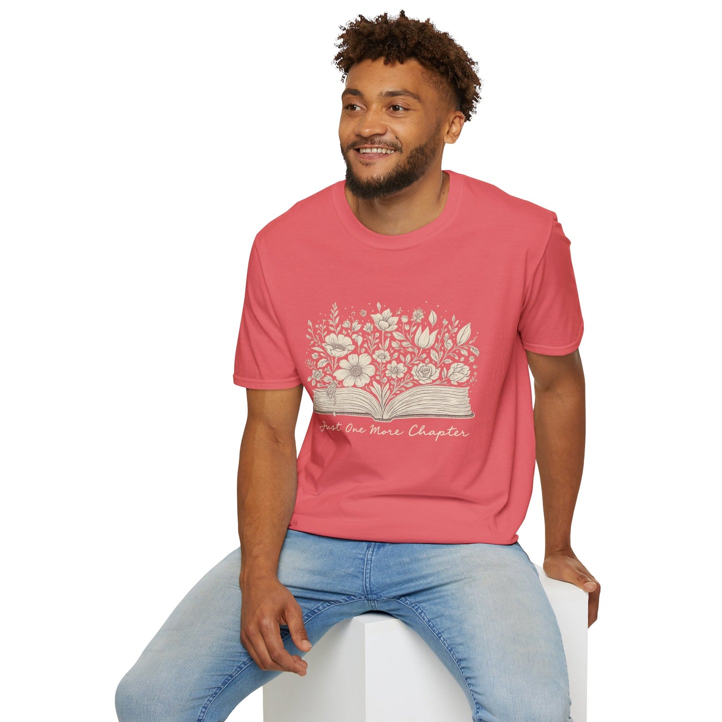 Just One More Book - Softstyle Unisex Shirt
