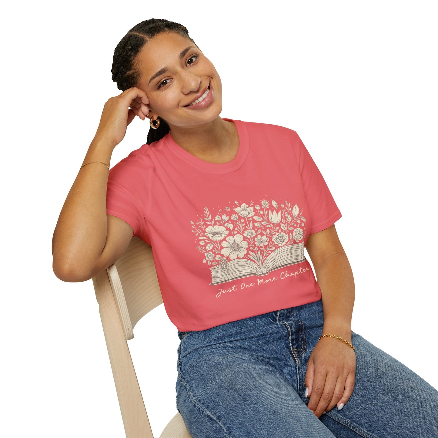 Just One More Book - Softstyle Unisex Shirt
