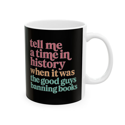 Ceramic Mug with Literary Quote for Book Lovers, Coffee Lover Gift, Funny Mug, Reading Gift, Birthday Present, Home Decor
