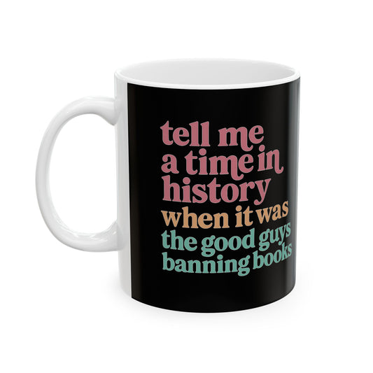 Ceramic Mug with Literary Quote for Book Lovers, Coffee Lover Gift, Funny Mug, Reading Gift, Birthday Present, Home Decor